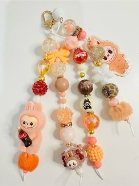 Coca Cola Bubu Beaded bag and keychain Charm